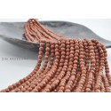  6MM Facet Brown Star Stone